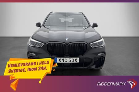 BMW X5 M50i 530hk M-Sport Pano H/K 360° Laser HUD Drag MOMS