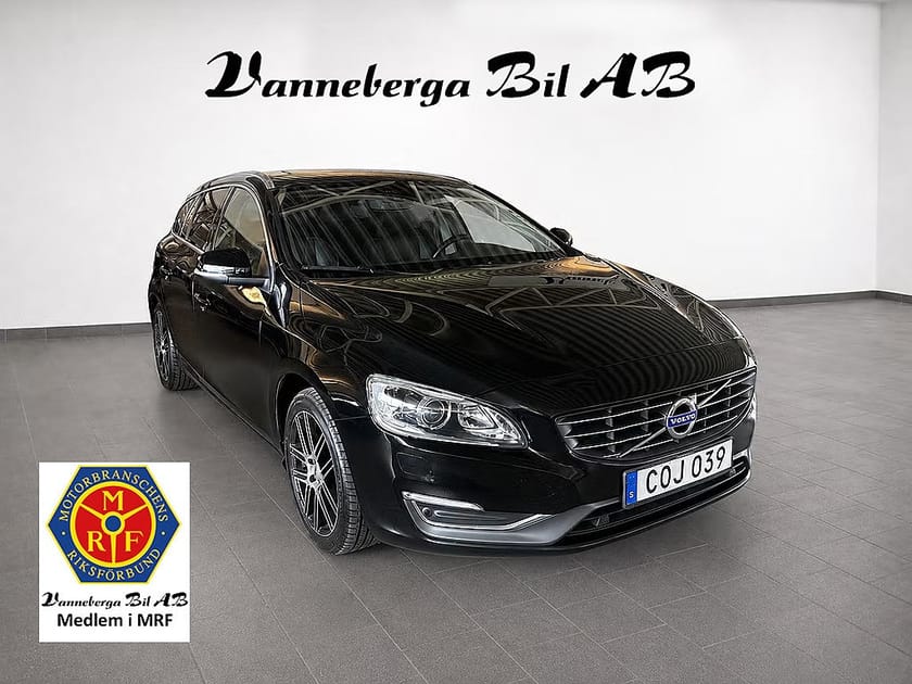 Bild 1 av Volvo V60 D4 Summum Drag/GPS/Taklucka/Skinn/GPS/Skinn/Euro 6