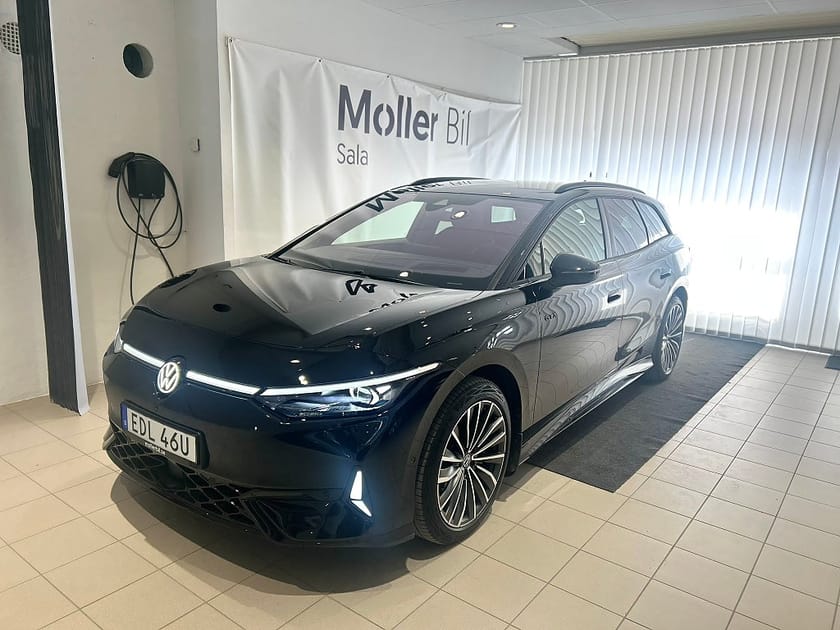 Bild 1 av Volkswagen ID.7 GTX Tourer 340hk 300 MIL|Dragkrok|360Kamera|Moms