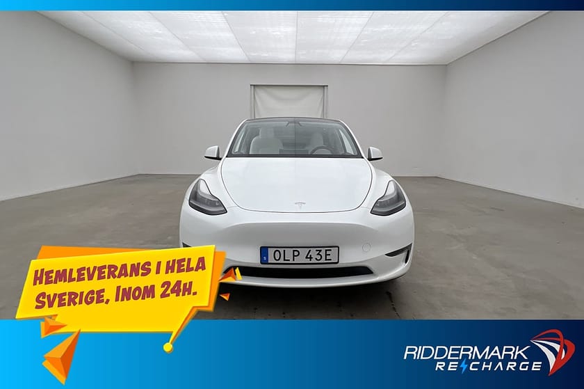 Bild 3 av Tesla Model Y Long Range AWD MOMS Dragkrok Ljus-Interiör