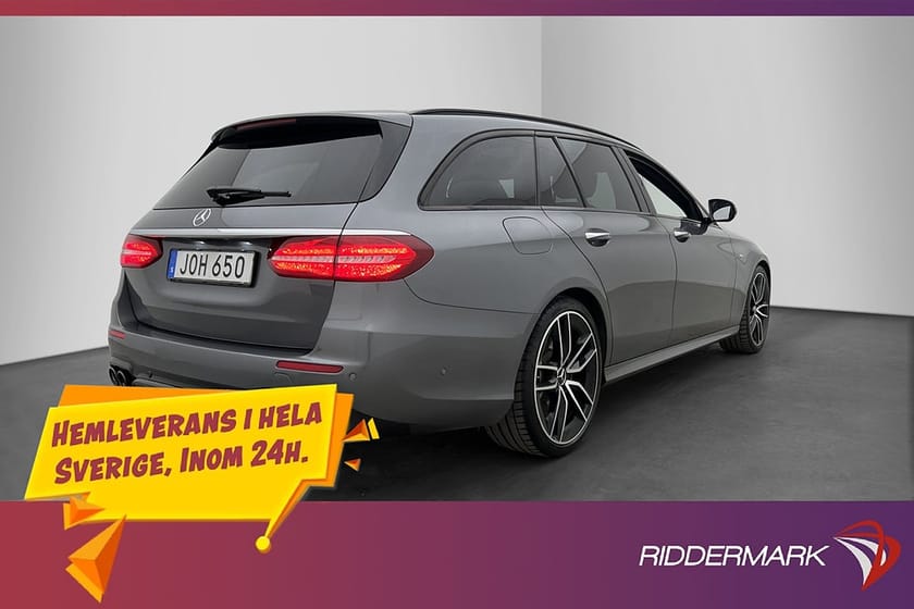 Bild 4 av Mercedes-Benz AMG E 53 T 4MATIC+ E53 Burmester Pano Skinn Nyservad