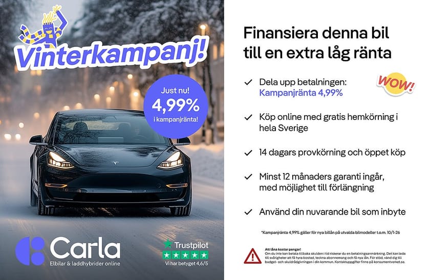 Bild 2 av Tesla Model 3 Standard Range Plus Autopilot Pano 4.99%