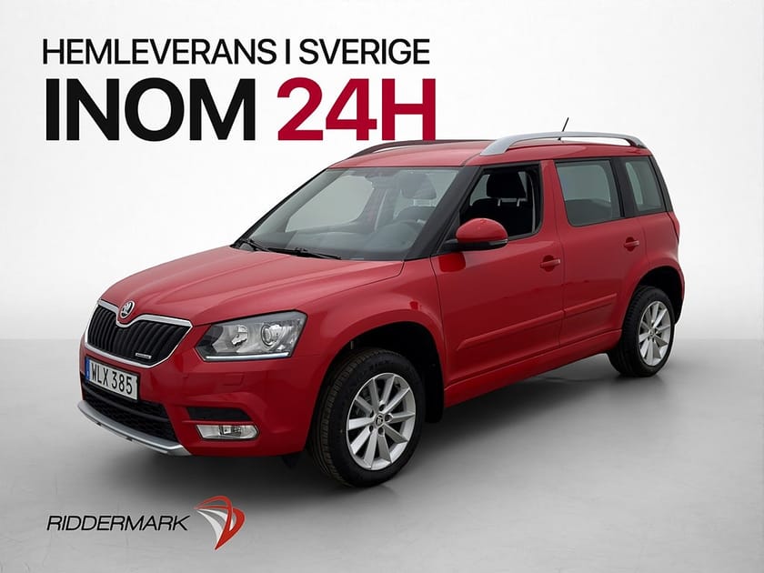 Bild 3 av Škoda Yeti Skoda TDI 105hk P-Sensorer Bluetooth 0.46 l/mil Drag