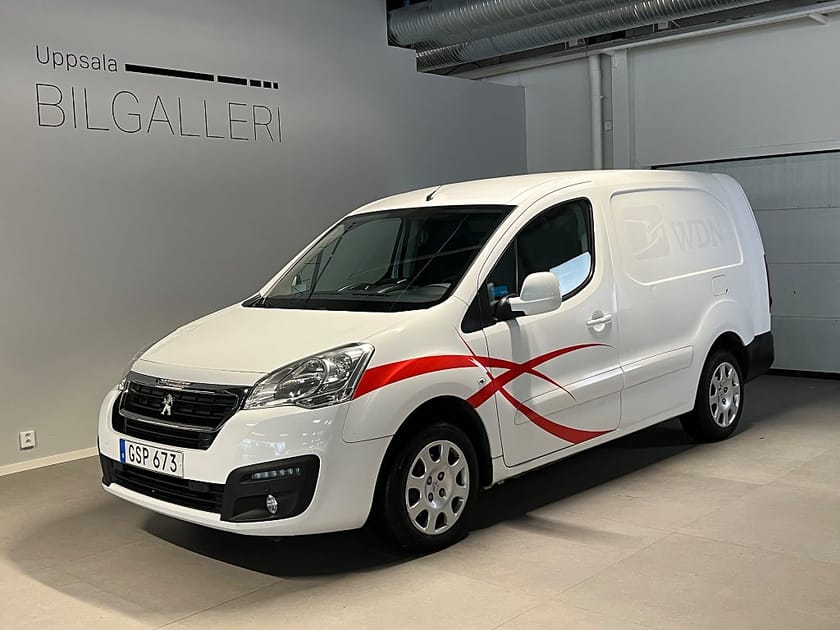 Bild 1 av Peugeot Partner Van Utökad Last 1,6 100hk BlueHDi L2 - dragkrok