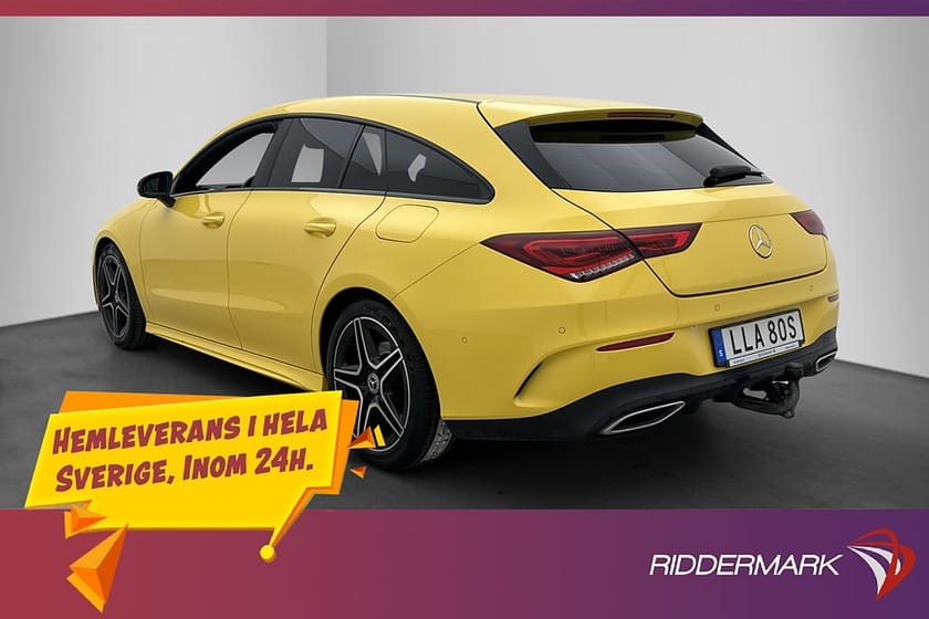 Bild 4 av Mercedes-Benz CLA 180 Shooting Brake SB AMG P-Värmare Halvskinn Wide Drag