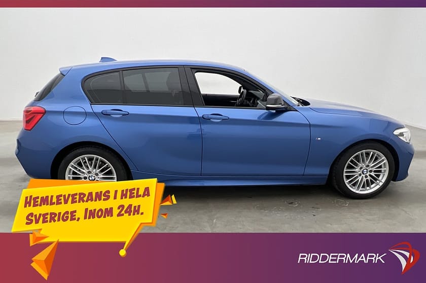 Bild 5 av BMW 118i 136hk M Sport Skinn Sensorer Sportstolar