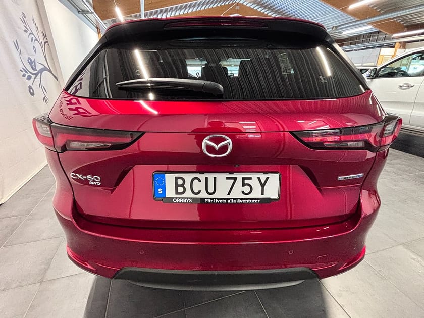 Bild 4 av Mazda CX-60 PHEV PHEV, Homura Conv. & Sound, Driving Ass. Drag, V-hjul