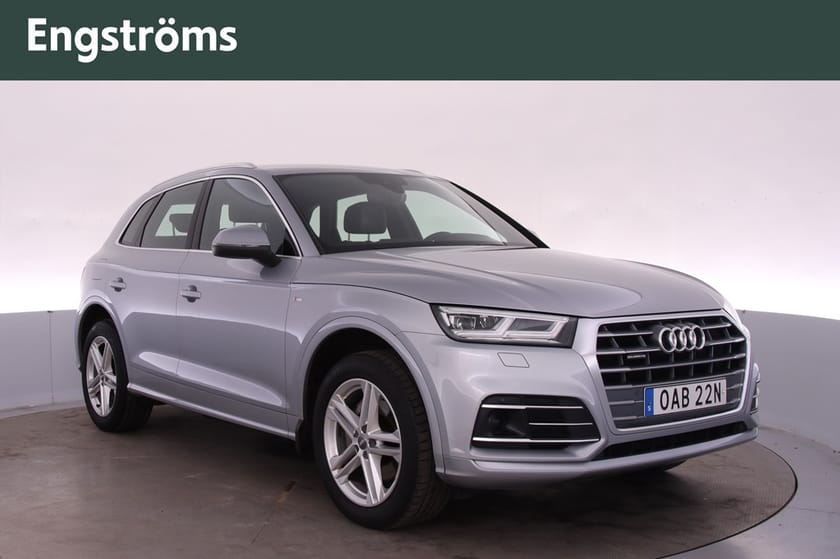 Bild 1 av Audi Q5 40 TDI quattro 190Hk S-LINE Alpin/Backkamera/Rattvärme