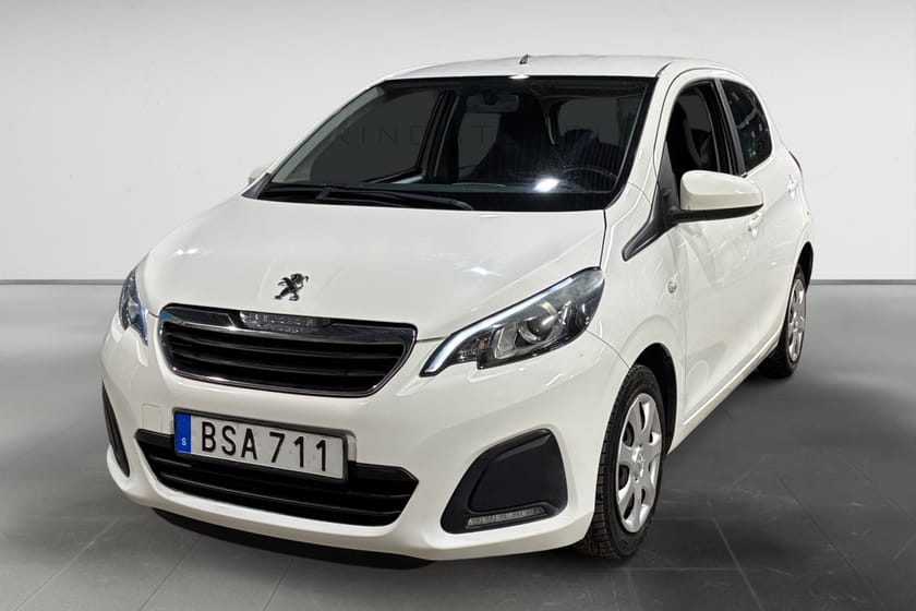 Bild 1 av Peugeot 108 1.0 VTi 69 HK AUT BLUETOOTH 0.38L/MIL 360KR/ÅR 8800MIL