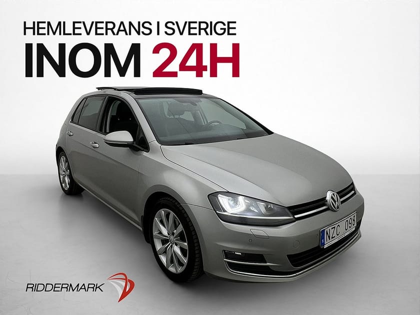 Bild 3 av Volkswagen Golf GT 140hk Pluspaket Sportstolar PANO 1-ägare