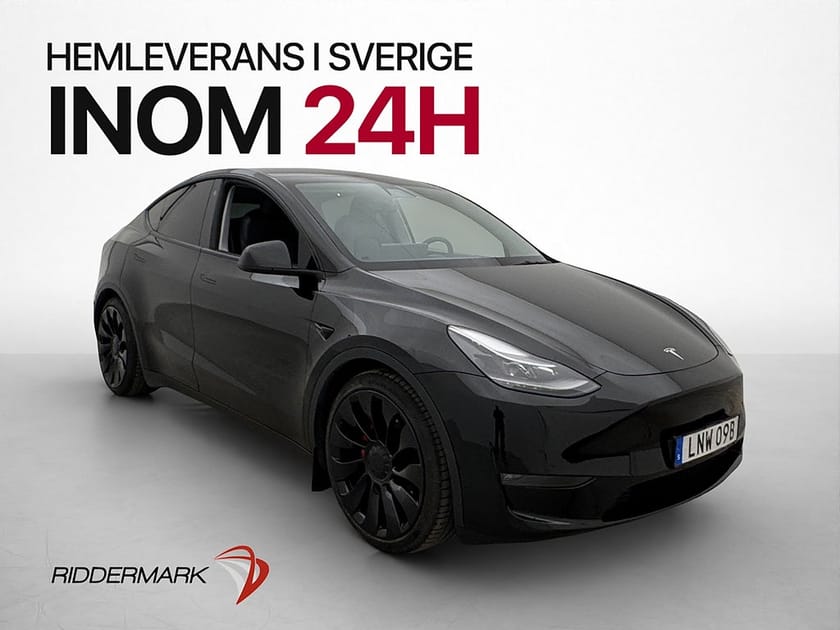 Bild 1 av Tesla Model Y Performance 534hk Autopilot Drag Pano
