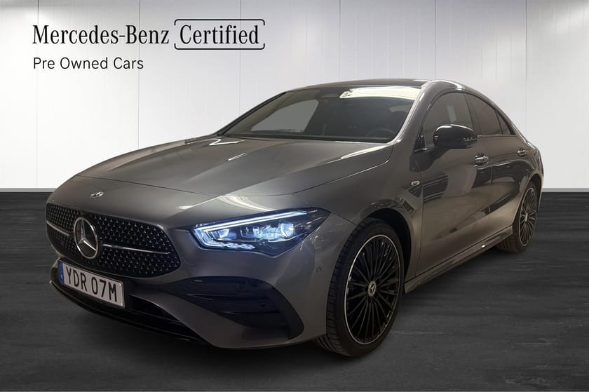 Bild 1 av Mercedes-Benz CLA 250 e AMG / RattVä / Pano / 360-K