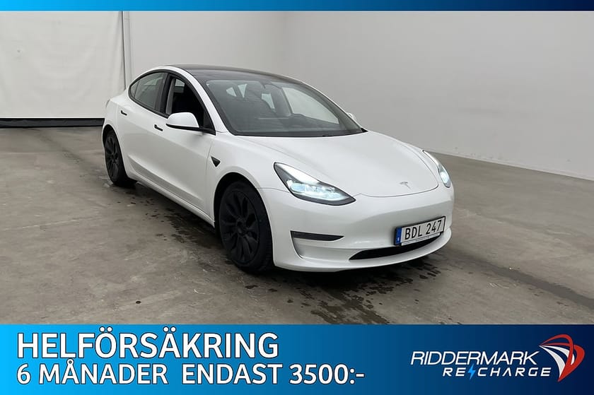 Bild 1 av Tesla Model 3 Long Range AWD 440hk Autopilot Svensksåld