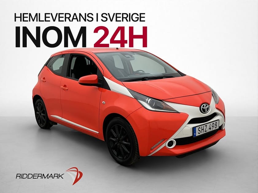 Bild 1 av Toyota Aygo 1.0 VVT-i 69hk X-PLAY Bluetooth Farthållare