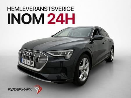 Audi e-tron 55 quattro 408hk Luftfjädring Kamera Skinn