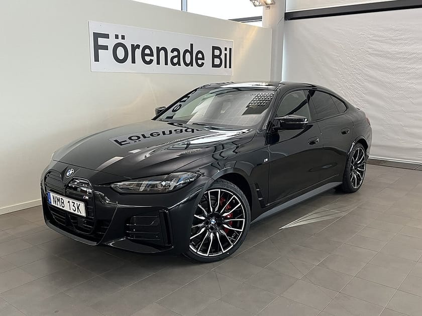 Bild 1 av BMW i4 M60 xDrive Gran Coupé 4,95 ränta M Sport Pro H/K Drag Rattvärme
