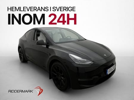 Tesla Model Y Long Range AWD Drag Värmepump Pano MOMS 514hk