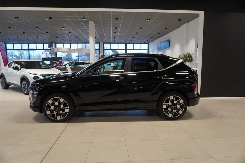 Bild 3 av Hyundai Kona Electric Long Range EV 65 kWh Advanced 512km Wltp Adaptiv Farthållare Backkamera