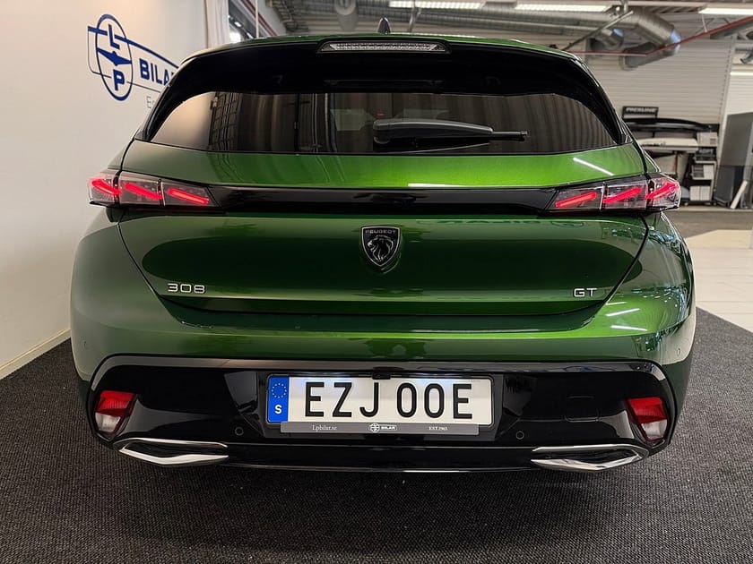 Bild 4 av Peugeot 308 130hk GT | Låg årsskatt: 778kr | Bkamera | GPS | Vhjul