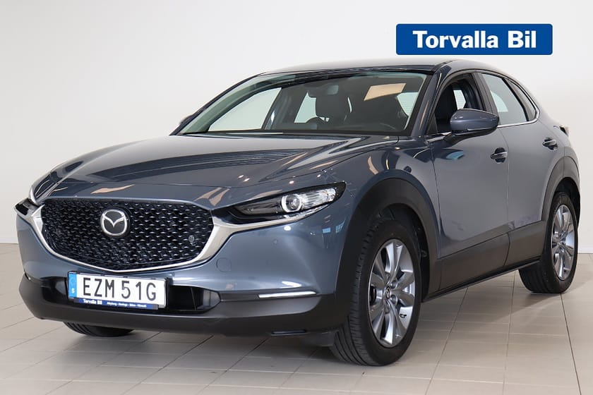 Bild 1 av Mazda CX-30 2.0 M Hybrid AUT Sky Navi B-Kamera HeadUp 7-ÅRS GARANTI