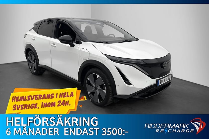 Bild 1 av Nissan Ariya 87 e-4ORCE 90kWh Evolve Pano 360° BOSE HUD MOMS