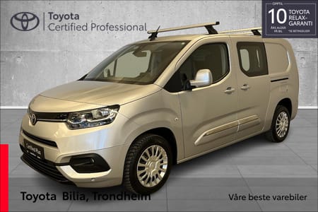 Toyota ProAce City (L2) 1.5 D Aut. Comfort/sideh. bakd./2 skyvedører/krok