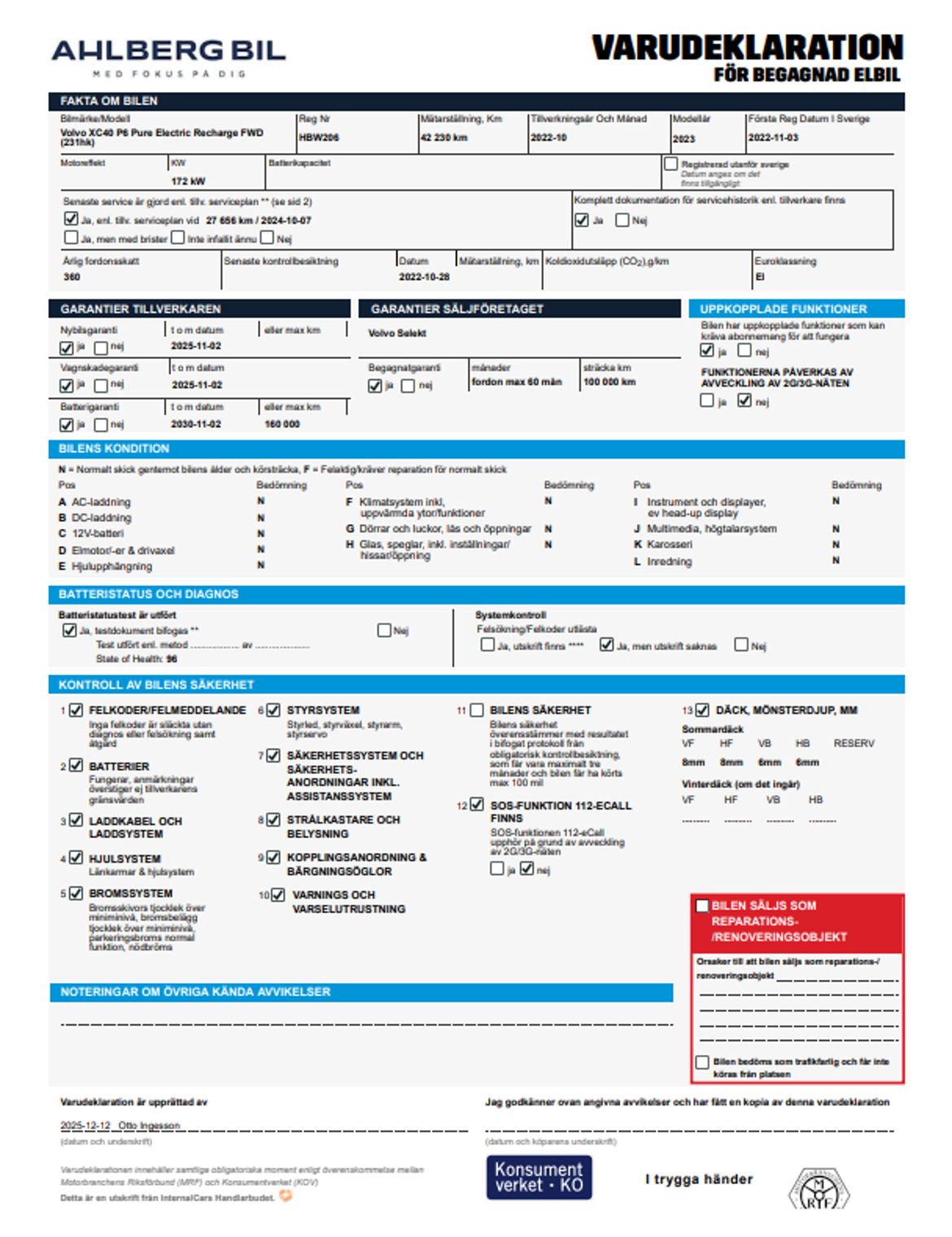 Volvo XC40 2023 - miniatyr 15