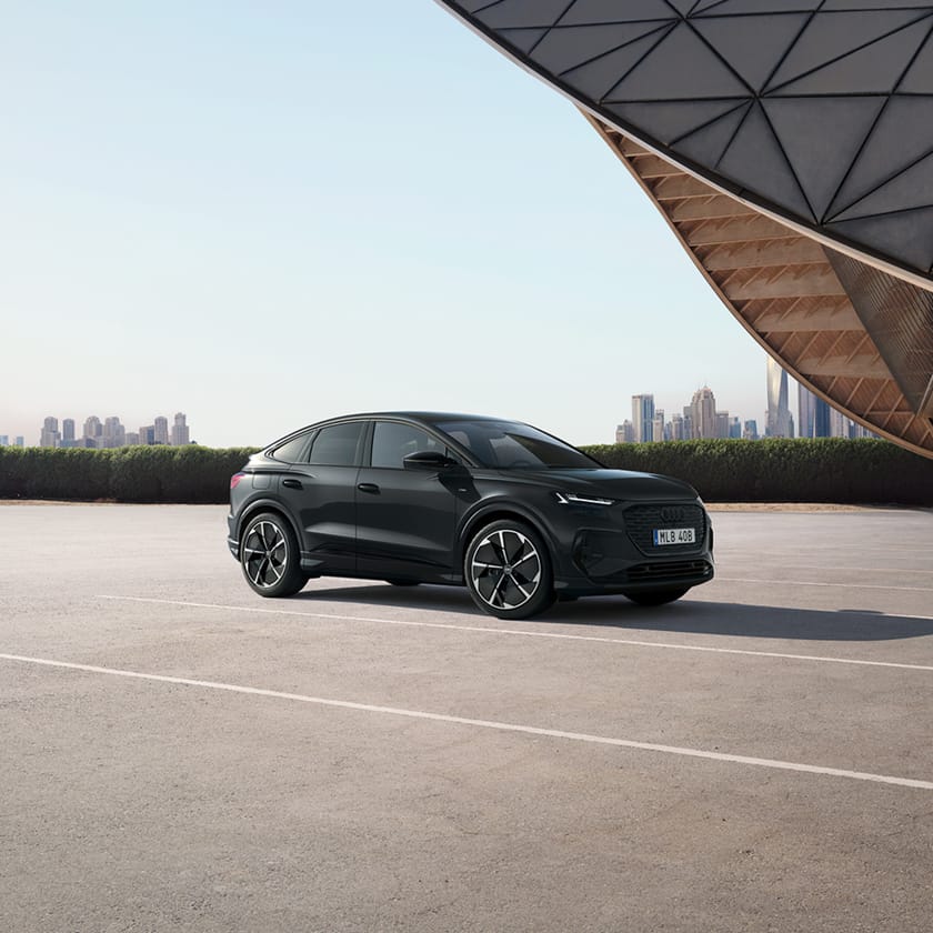 Audi Q4 bakgrundsbild