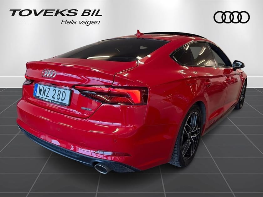 Bild 2 av Audi A5 Sportback 45 TFSI quattro SPORTB S-line Selection S&V-hjul *SE SPEC