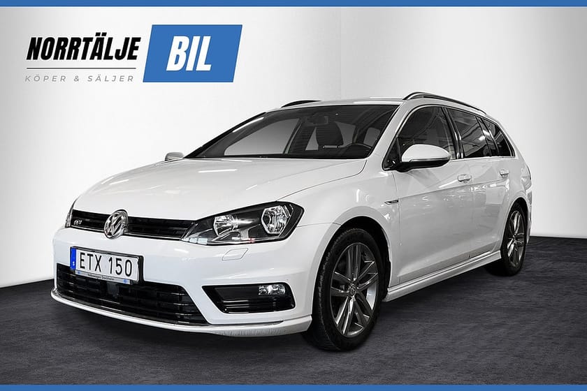 Bild 1 av Volkswagen Golf Sportscombi R-LINE 1.4 TSI 140 HK BACKKAMERA DRAG PDC 9600 MIL 17"