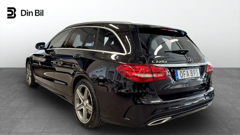 Bild 3 av Mercedes-Benz C 220 T d 4MATIC AMG-Line 9G-Tronic | Burmester/V-hjul