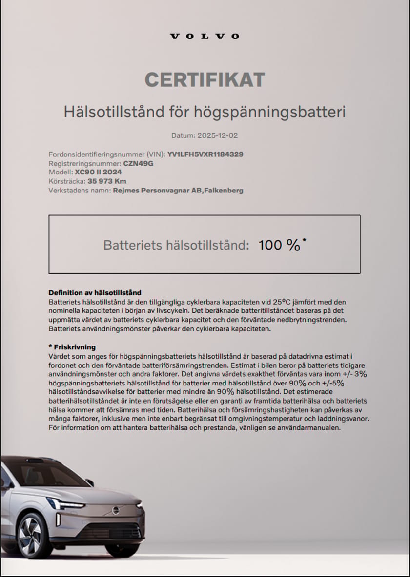 Bild 4 av Volvo XC90 7 Säten Recharge T8 Plus Bright | Dragkrok | 360 Kamera