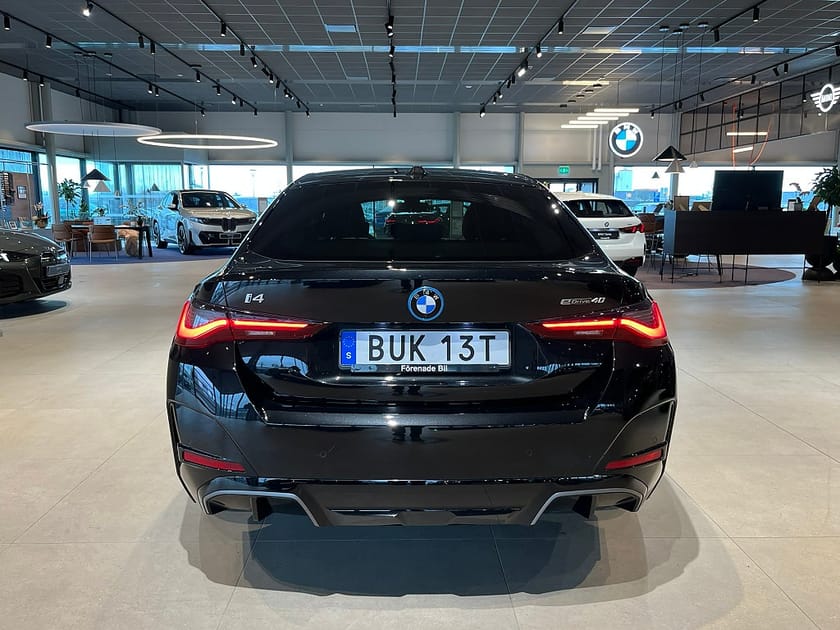 Bild 5 av BMW i4 eDrive40 Gran Coupé M Sport Adapt Farthållare Rattvärme Drag 4,95%