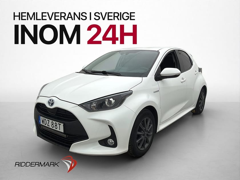 Bild 3 av Toyota Yaris Hybrid 116hk Backkamera Farthållare Rattvärme