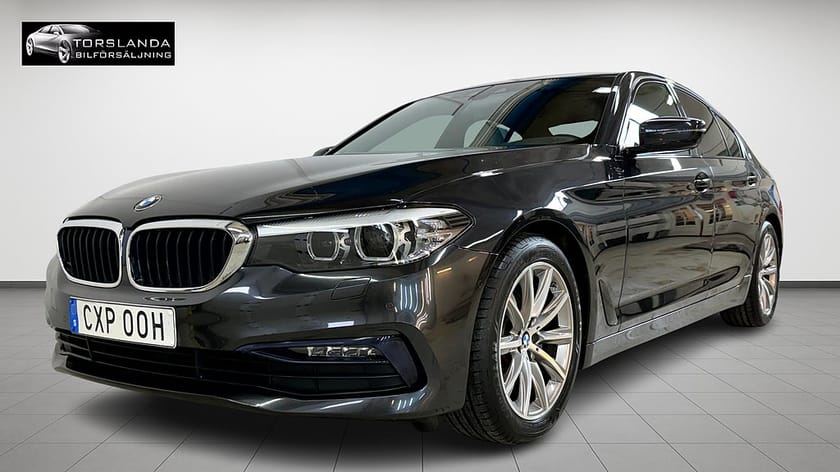 Bild 1 av BMW 520d xDrive Sedan Skinn Navi Värmare 360 kamera Krok