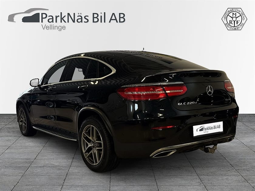 Bild 3 av Mercedes-Benz GLC 220 d Coupé 4MATIC 4M AMG TAKLUCKA DRAG