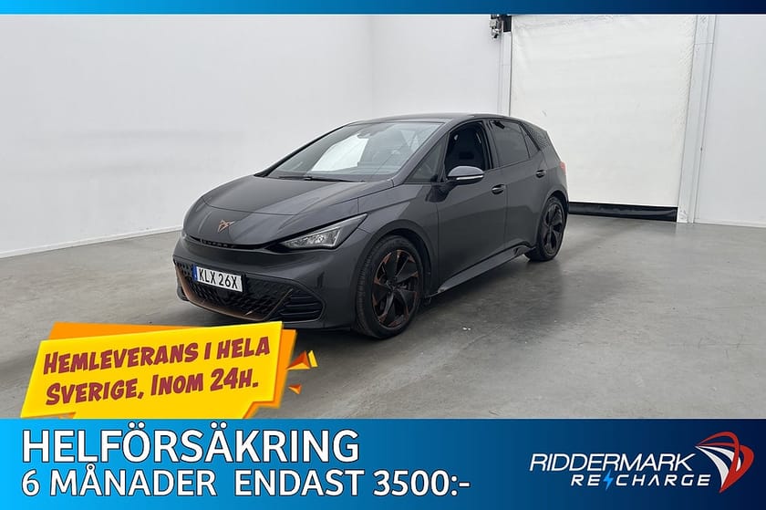 Bild 1 av CUPRA Born 58 204hk Värmare Head Up Kamera Massage Elstolar