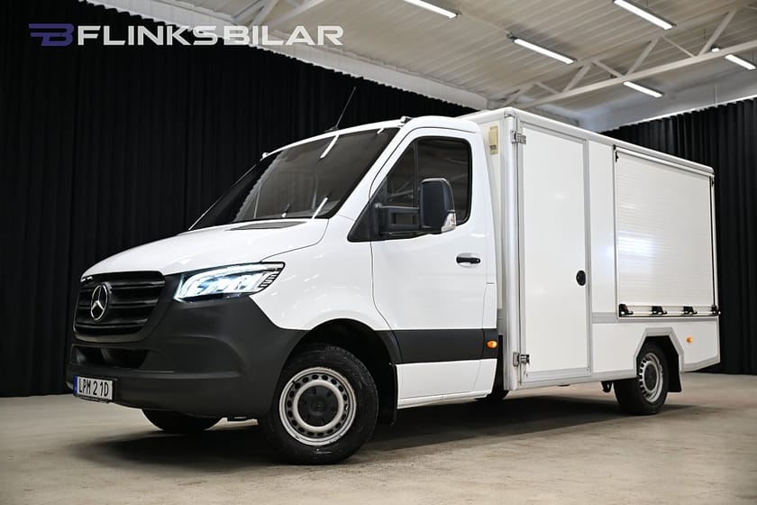 Bild 2 av Mercedes-Benz Sprinter 316 CDI Chassi Servicebil|Aluca-Inredning|Uppvärmt-skåp|Solceller