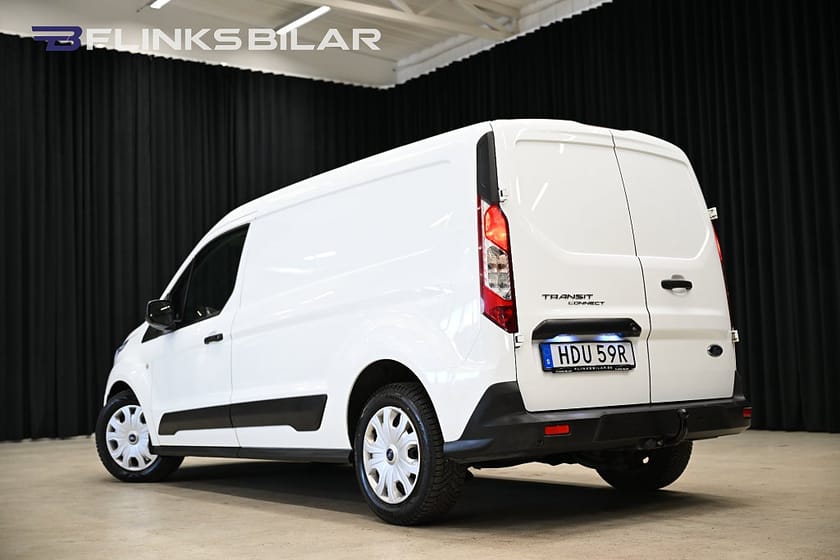 Bild 4 av Ford Transit Connect 210 LWB 100HK L2|Automat|Drag|Värmare|Backkamera|Moms