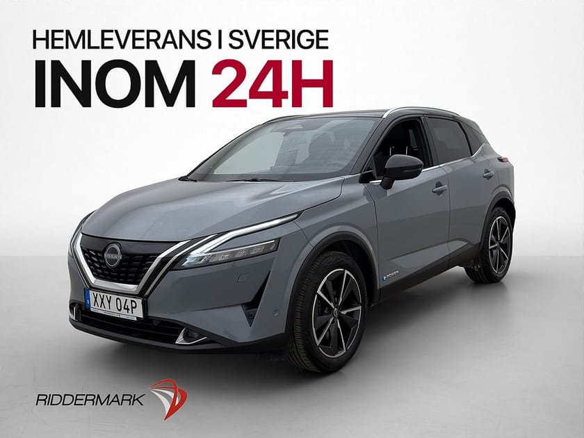 Bild 1 av Nissan Qashqai e-POWER Pano Skinn BOSE HuD 360° Drag M-Värm