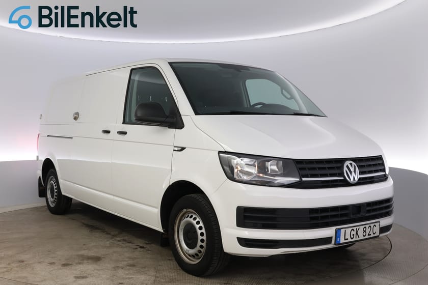 Bild 1 av Volkswagen Transporter 150 TDI DSG Lång Drag D-Värme 3-sits