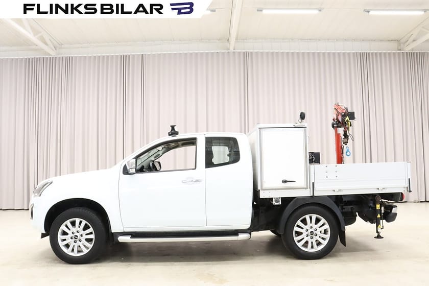 Bild 5 av Isuzu D-Max Space Cab 163HK Automat Halvskåp Kranbil EnÄgare Leasebar