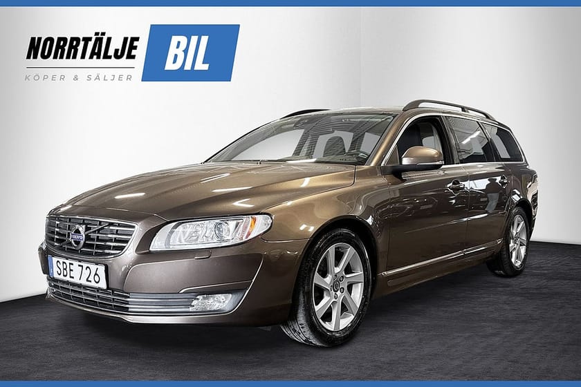 Bild 1 av Volvo V70 D2 115 HK DRAG BLUETOOTH KAMREM BYTT 17" 0,42L/Mil