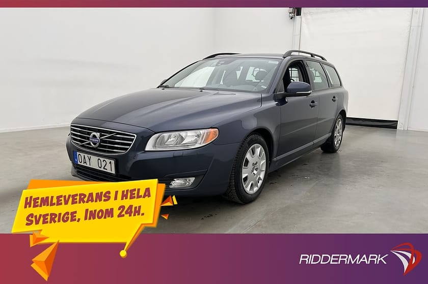 Bild 2 av Volvo V70 D2 Farthållare Halvskinn