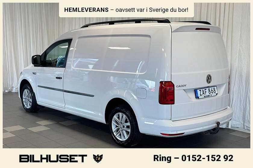 Bild 4 av Volkswagen Caddy Maxi Van 2.0 TDI VÄRMARE DRAG BACKKAMERA Euro 6