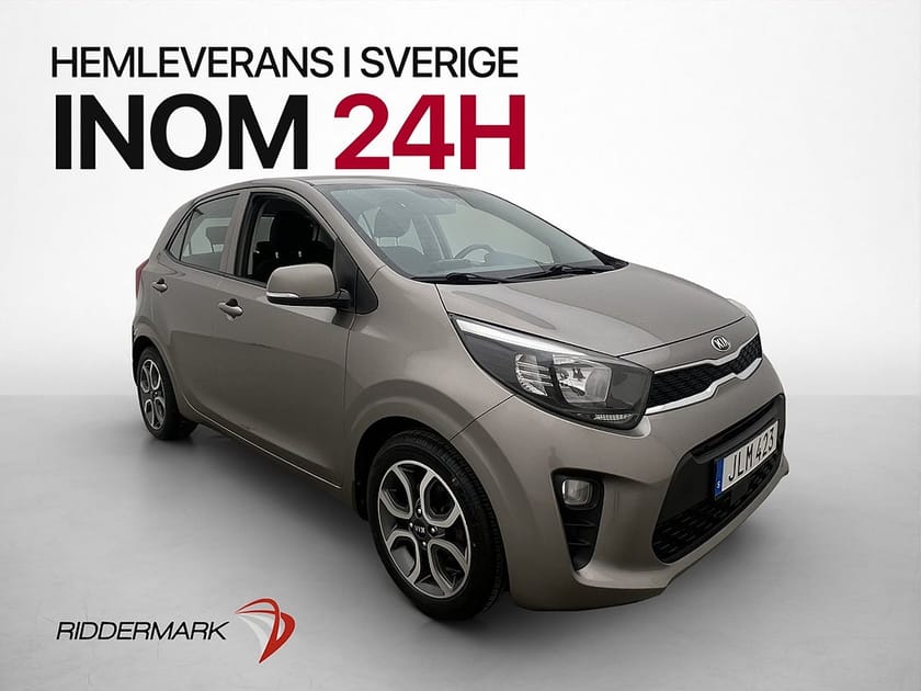 Bild 1 av Kia Picanto 1.0 MPI GLS Kamera CarPlay 0,5l/mil Låg-Årsskatt