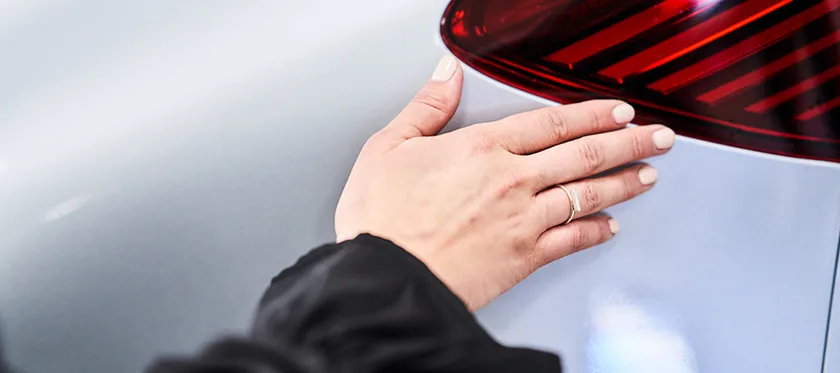 Boka lackskydd - behandling på köpet bakgrundsbild