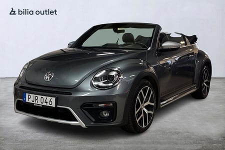 Volkswagen Beetle Dune Cabriolet 1.4 TSI DSG 150hk Backkamera Läder