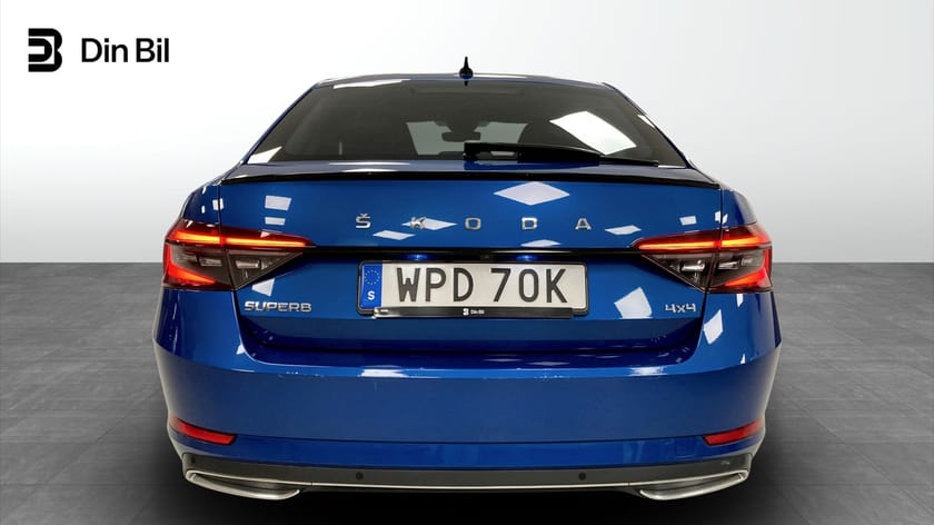 Bild 5 av Škoda Superb SPORTLINE TDI 190 4x4 DSG