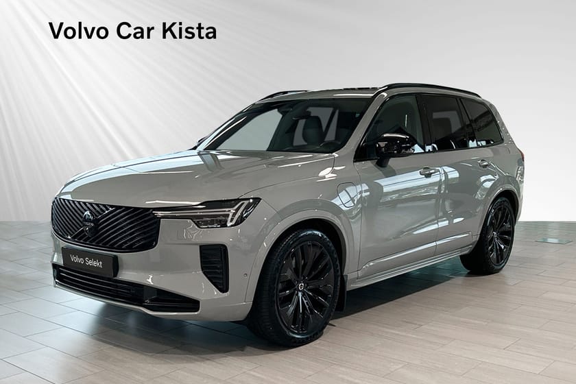 Bild 1 av Volvo XC90 T8 Ultra Black Edition Drag Luftfj Massage B/W